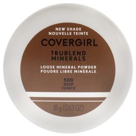 TruBlend Loose Mineral Powder - 500 Deep by CoverGirl for Women - 0.63 oz Powder