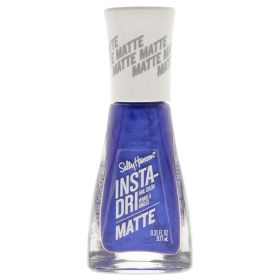 Insta-Dri Nail Color Matte - 013 Blue by Sally Hansen for Women - 0.31 oz Nail Polish