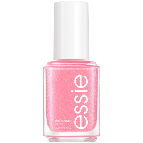 essie salon-quality nail polish, vegan, Spring 2023, pink shimmer, feel the fizzle , 0.46 fl oz