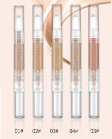 Rotate The Fine Concealer Waterproof And Sweat Resistant Repair Stick To Improve The Concealer Liquid Pen For Nude Makeup (Option: 01Color)