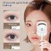 Eyelash Curler Portable Electric Heated Comb Eye Lash Long Lasting Eyelashes Curls Thermal Eyelash Curler Makeup Tools Heated Eyelash Curlers,Recharge